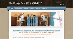 Desktop Screenshot of doggieden.biz